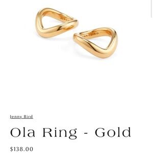 Jenny Bird Ola Ring gold